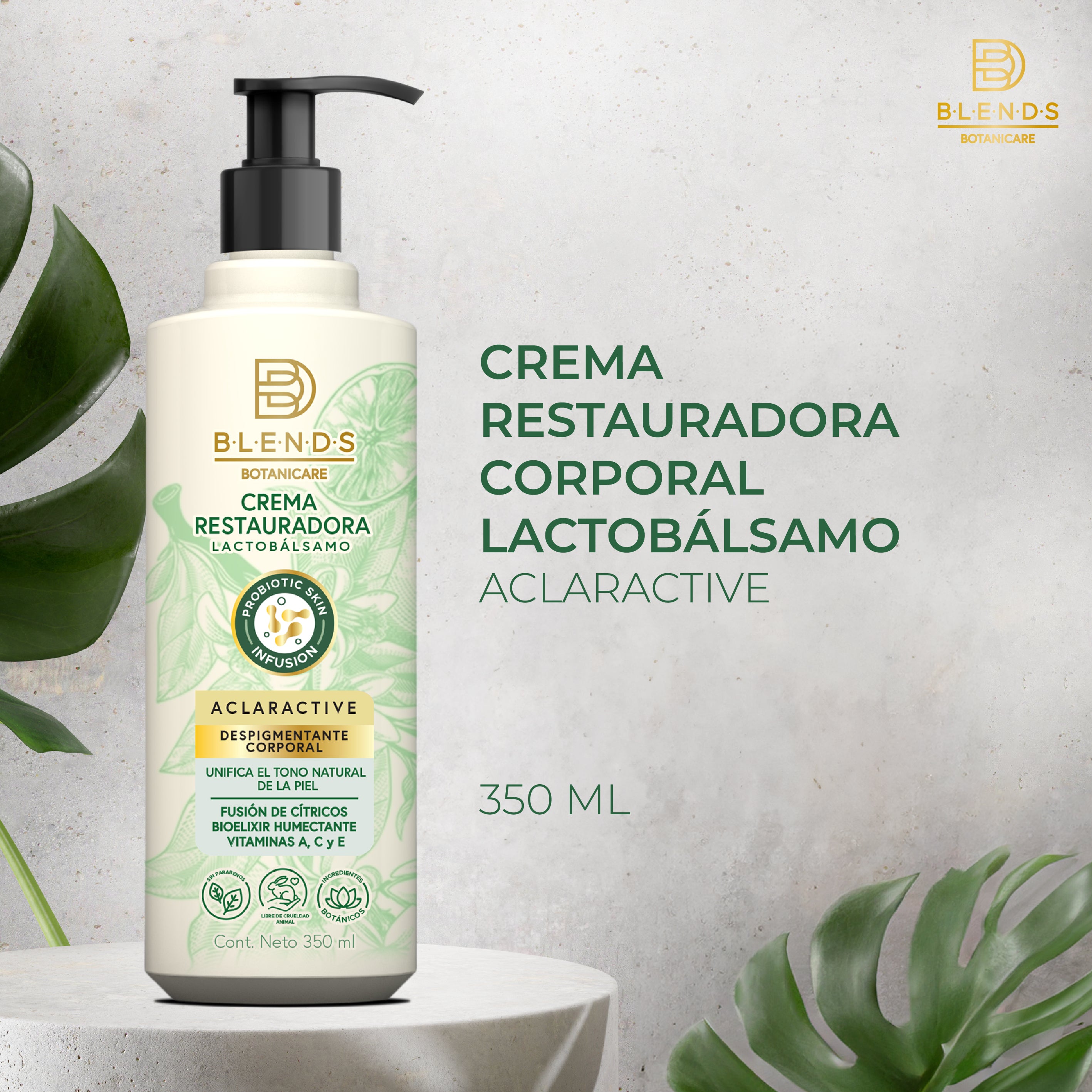 Botocareスキンケア CREMA RESTAURADORA CORPORAL LACTOBÁLSAMO ACLARACTIVE – Blends