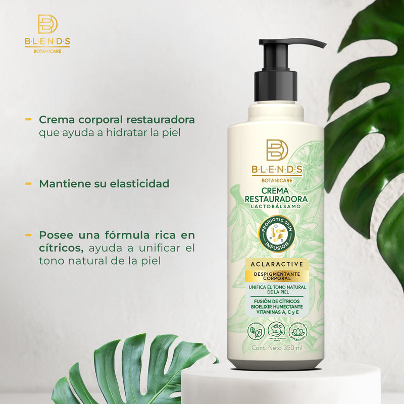 CREMA RESTAURADORA CORPORAL LACTOBÁLSAMO ACLARACTIVE