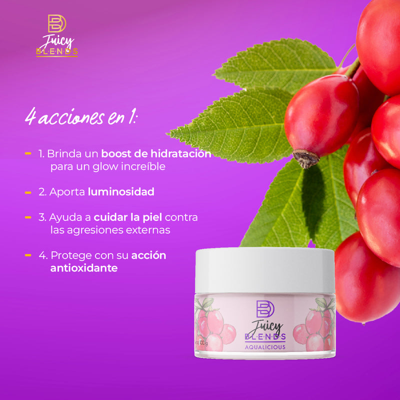 GEL HIDRATANTE FACIAL AQUALICIOUS GOJI BERRY FRENZY