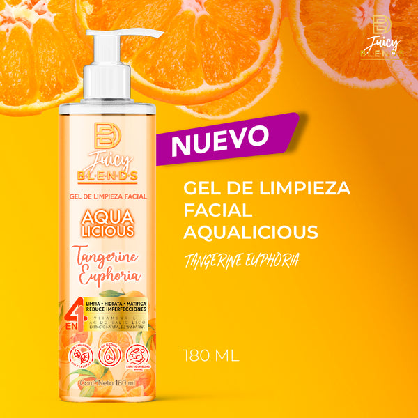 GEL DE LIMPIEZA FACIAL AQUALICIOUS TANGERINE EUPHORIA