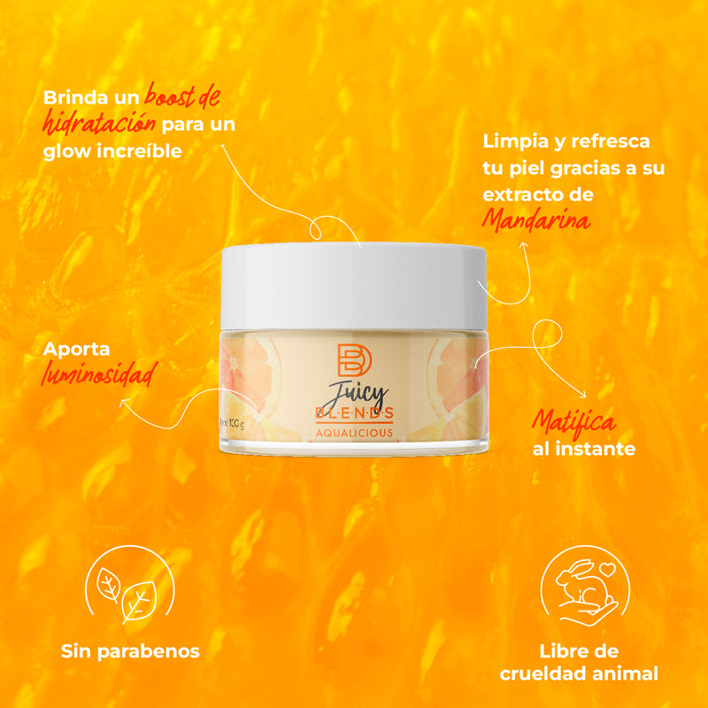 GEL HIDRATANTE FACIAL AQUALICIOUS TANGERINE EUPHORIA