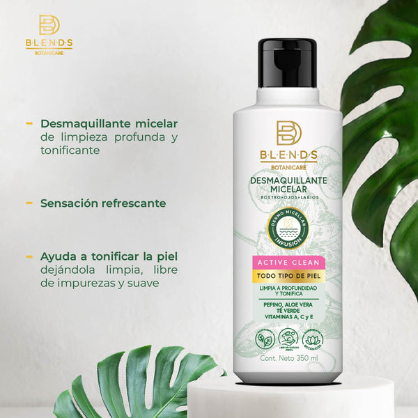 DESMAQUILLANTE MICELAR DETOX ACTIVE CLEAN